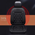 1/2Pcs Winter Heated Car Seat Cover 12V Heating Warmer Car Seat Cushion Auto Universal Car Seat Protector Cloak Cover Pads Set